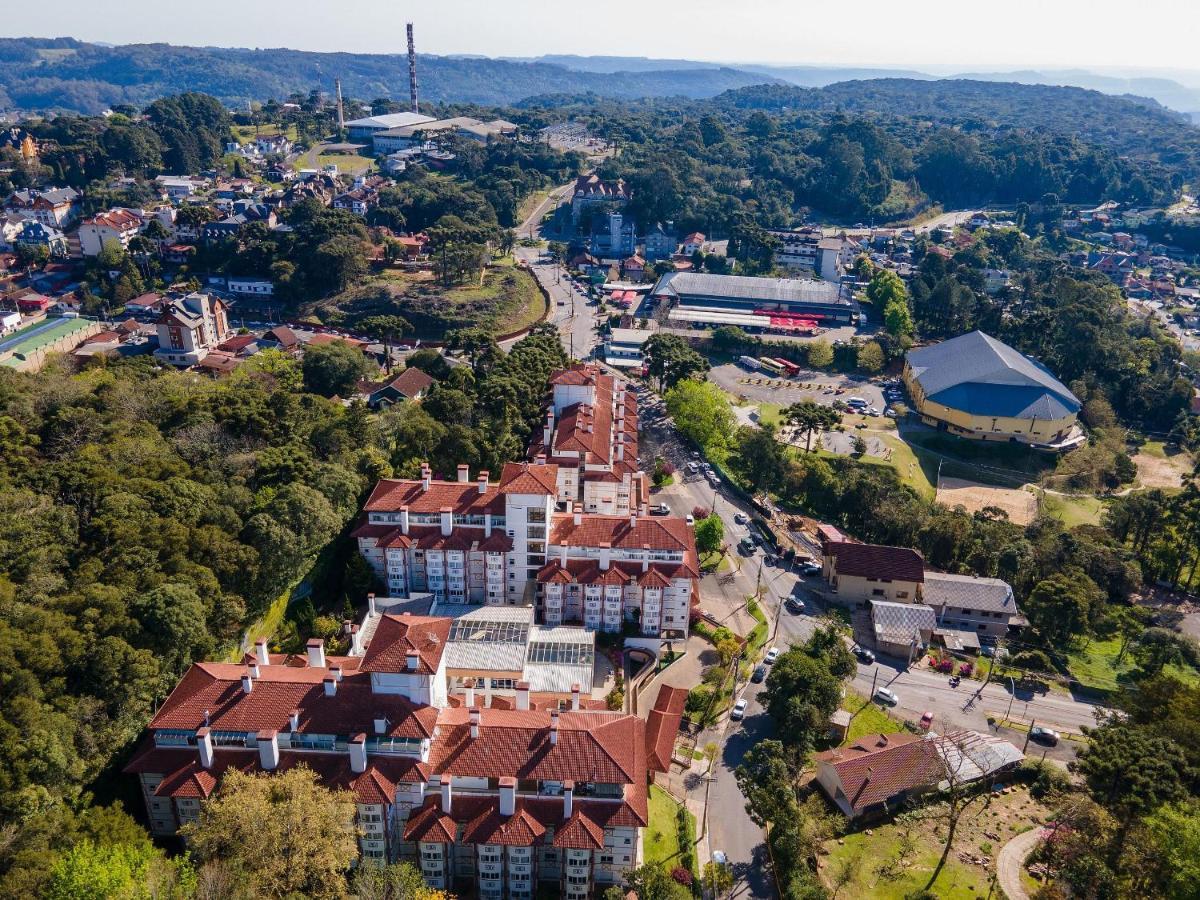 Apto No Centro De Gramado Com Piscina Termica Exterior foto